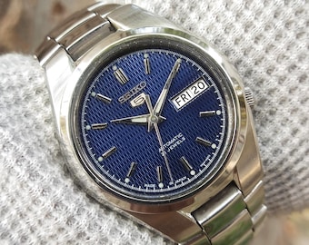 SEIKO 5 4206-5700 Silver Tank Shape Square Automatic Men's Watch