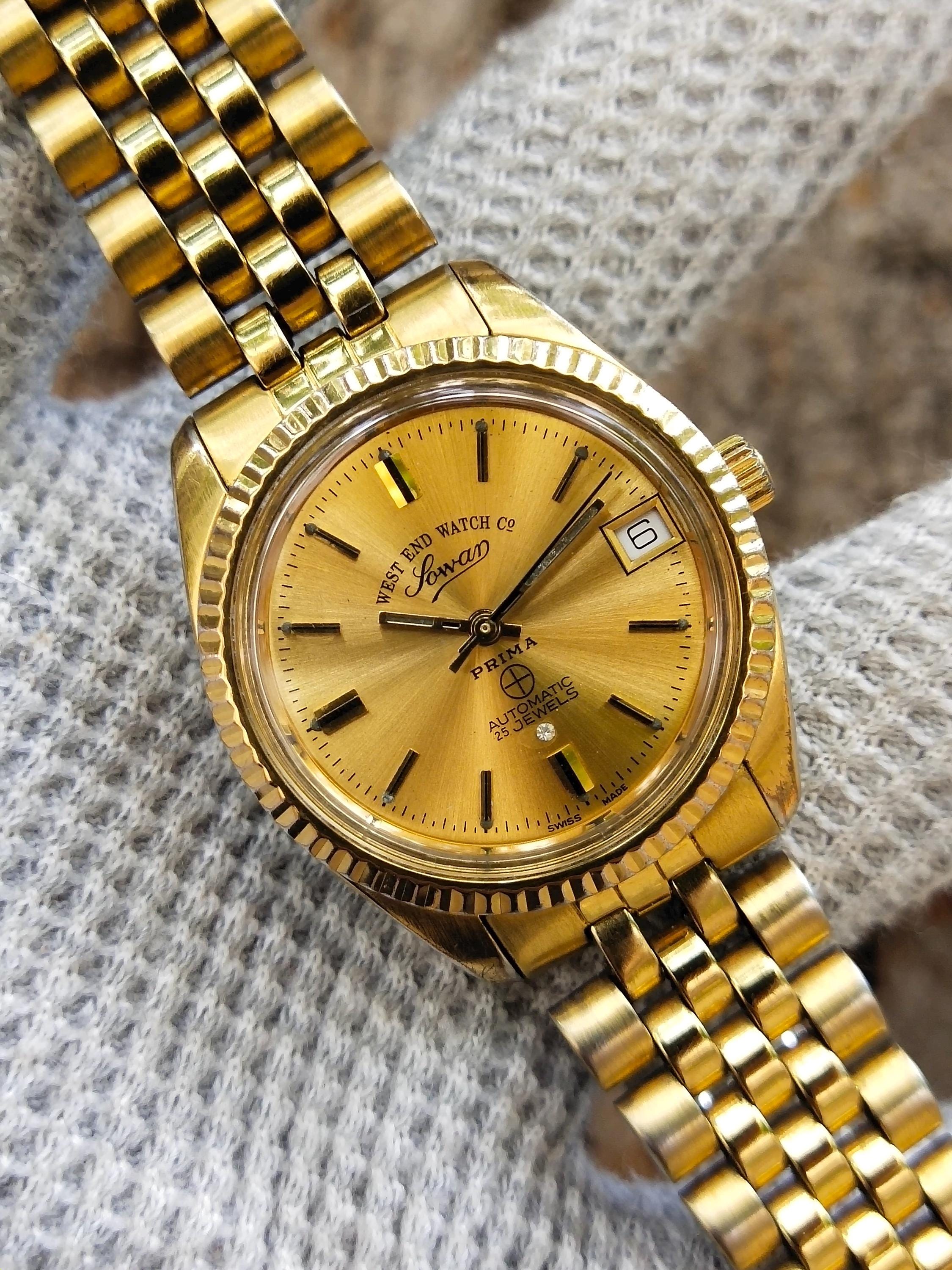 WEST END WATCH Co Sowar Prima 5748 Automatic Swiss Made Watch - Etsy