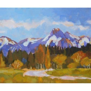 La Dent d'Oche in autunno Edizione limitata