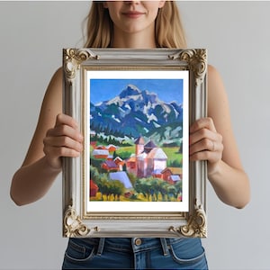 Bernex Haute-Savoie Edition limitée Format A3
