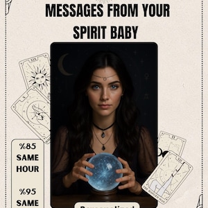 Same Hour Botschaften von Ihrem Spirit Baby, Wahrsagen, Mittleres Tarot, Deine Geistführer, Schnelle Lieferung, Emotional Channeling