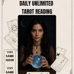 1-Day Unlimited Tarot Guidance Personalized Psychic Reading Mindfulness Oracla Readings Same Hour Accurate Emotions Clarity Honest Questions