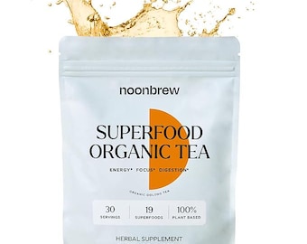 NoonBrew Adaptogenic Oolong Mushroom Tea Powder
