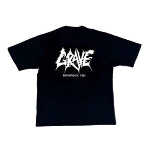 Camiseta de manga corta con eslogan del logotipo de Opium, artículos de Playboi Carti Concert Merch