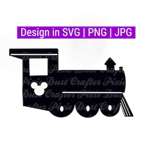 Mouse Train svg, png, jpg instant digital download. Boy, Nursery, Transportation, WDW Railway, Runaway