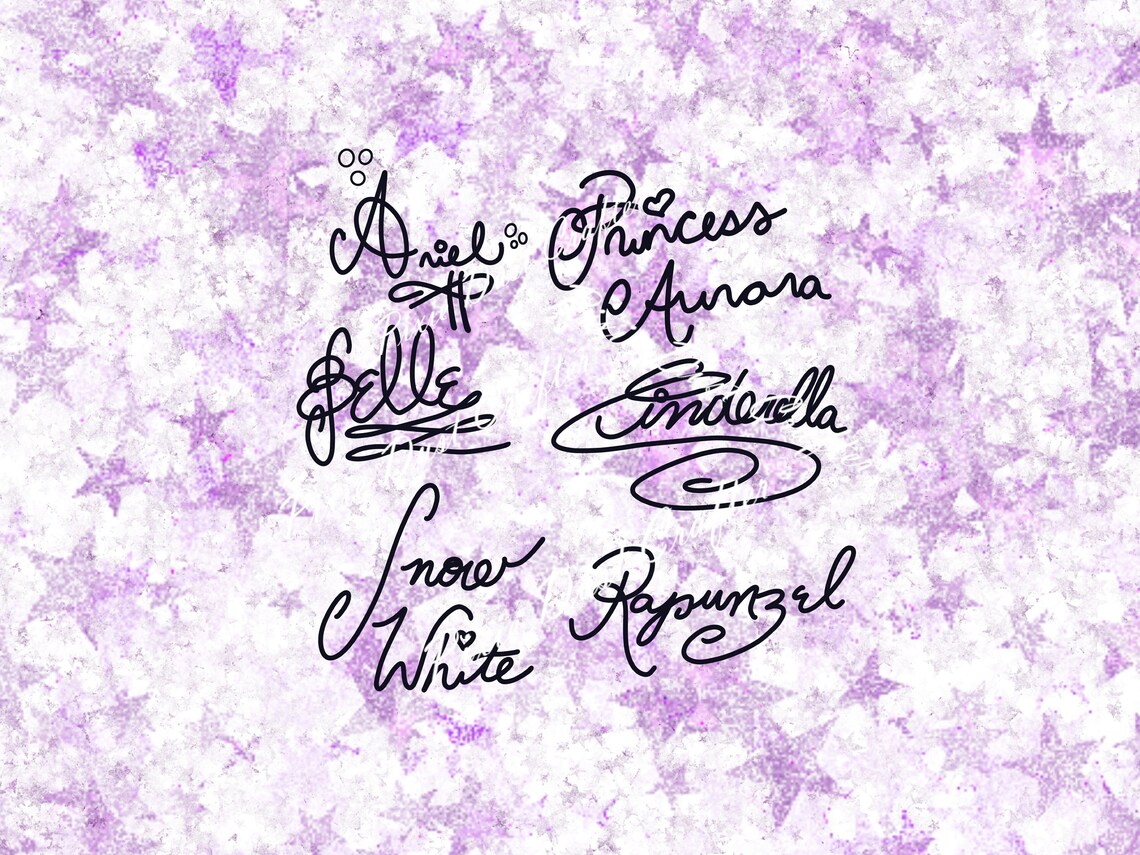 Free Free Disney Autographs Svg 524 SVG PNG EPS DXF File