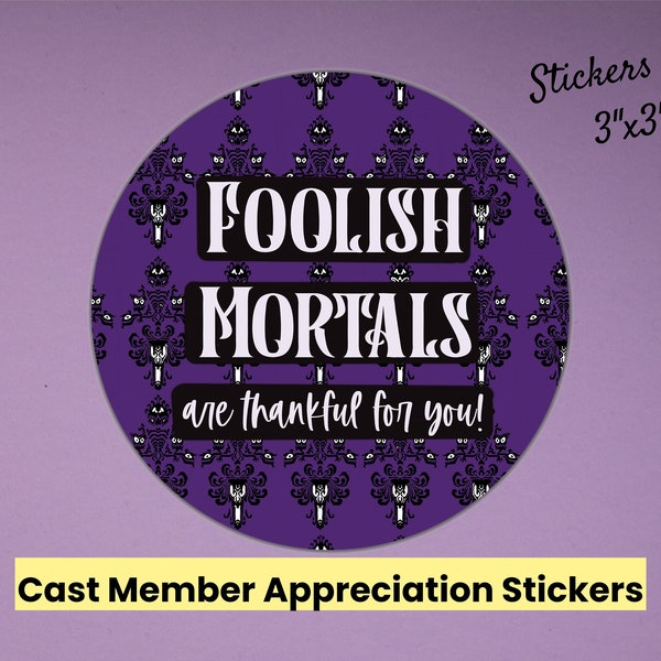 Cast Member Stickers Etsy