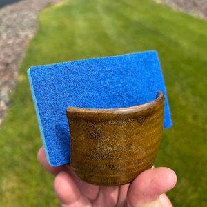 Sponge Holder with Tea Dust glaze