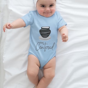 Pottery Baby Bodysuit, Ceramicist Infant Outfit, Clay Artist Onesie, Newborn Pottery Gift