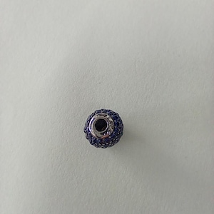 pandora essence  sterling silver peace blue