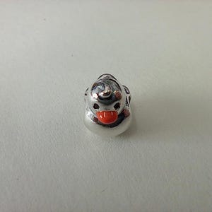pandora polished rubber duck charm sterling silver