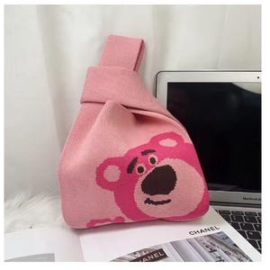 Bolso Pathera Rosa – Rosa con la Pantera Rosa | Inspiración en dibujos animados femeninos y cultura pop
