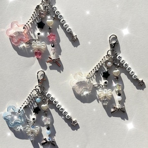 PRÉ-COMMANDE !! | Porte-clés Kpop personnalisé biais/groupe | breloque pour sac fait main, bâton lumineux, porte-cartes photo | Accessoires Kpop