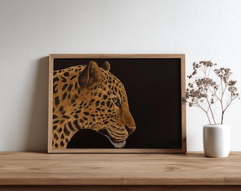 Leopard Fine Art Print – Limited Edition Wildlife Wall Art – Symbolic Animal Decor