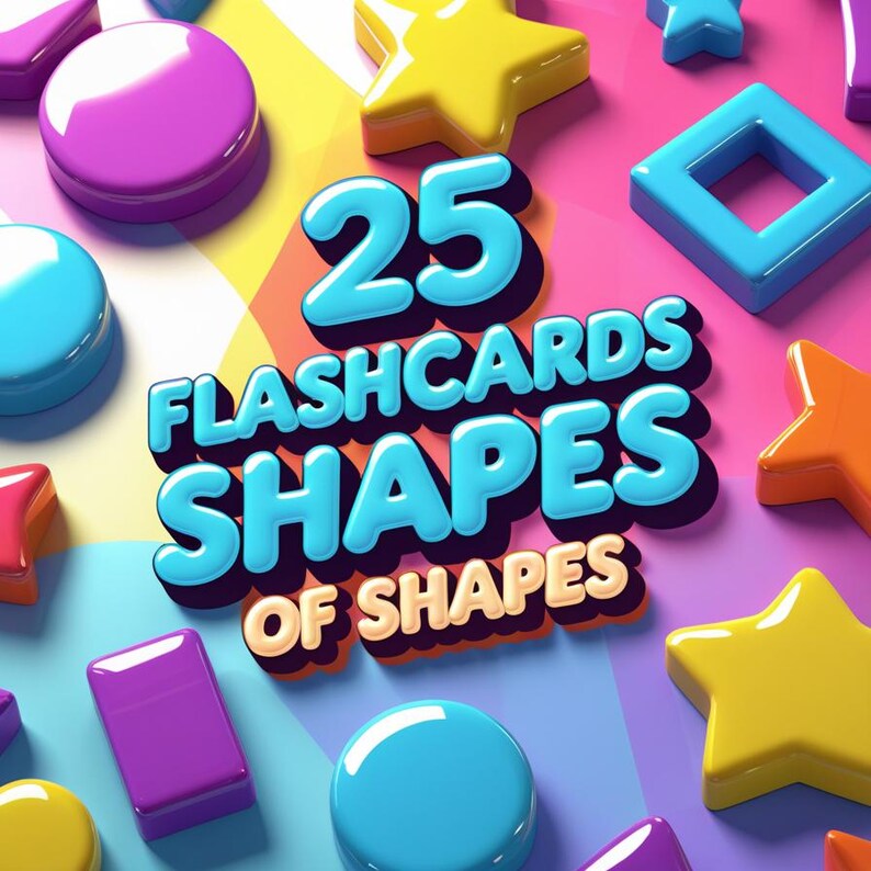Printable Shapes Flashcards for Kids | Preschool & Kindergarten ...