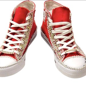 Custom Pearl Sneakers