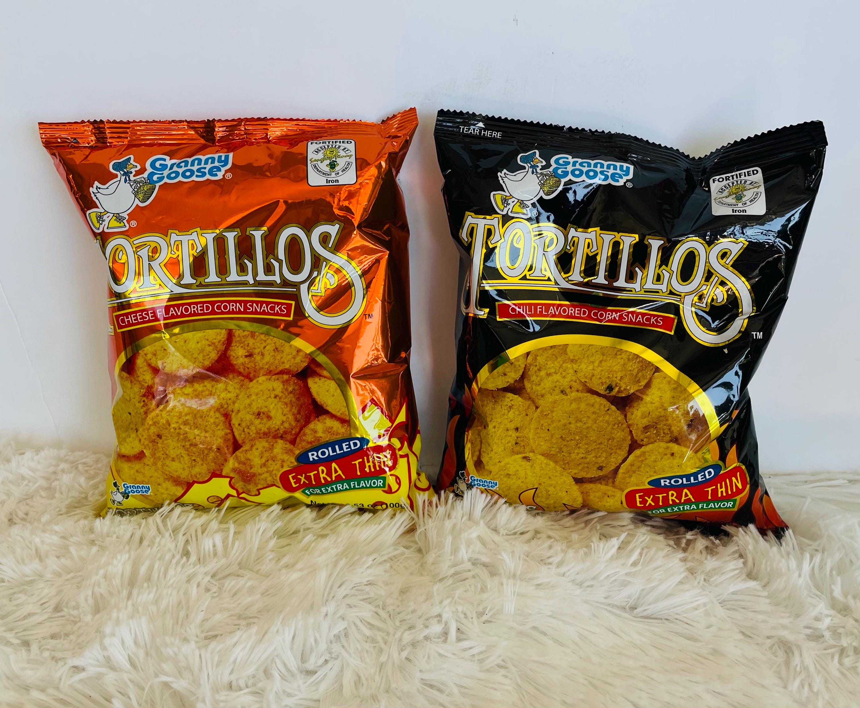 granny goose hot chips