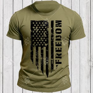 Freiheit USA Flagge vektor SVG, PNG - Grunge Vaterländisches Design - Digitaler Download