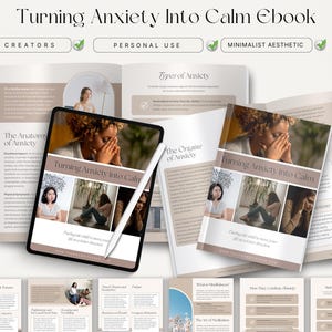 Anxiety Relief Ebook: Mental Health Guide & Calm Mind Support (PDF Download)