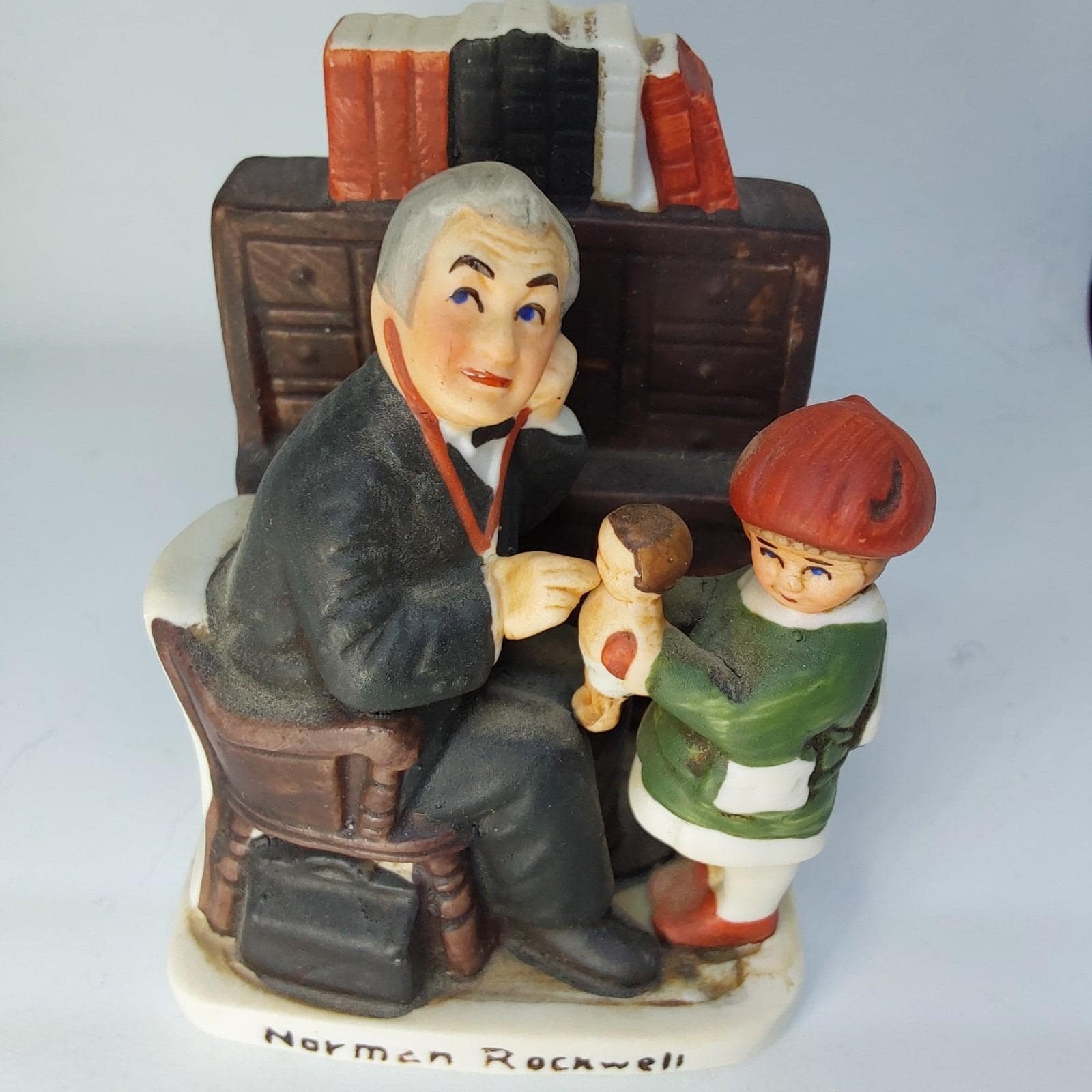 Norman rockwell the doctor and the doll - Etsy 日本