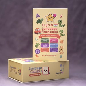 Gujarati Language Flashcards for Kids | Fun Way to Learn Gujarati Alphabet & Words