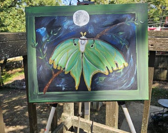 Luna Moth-konstverk
