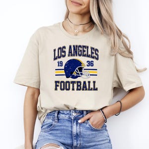 Vintage Los Angeles Football T-Shirt: LA Team Tee
