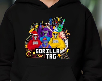 Gorilla Tag Hoodie, Gorilla Tag Gift, Youth Gorilla Tag Hoodie, Gorilla Tag Party, Monkey Tag Hoodie, Gorilla Tag Birthday, Youth Sweatshirt