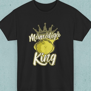 Mamaliga King Funny Romanian Traditional Food Shirt, Romania Cornmeal Foodie Tee, Unisex Cotton T-shirt, Gift for Romanian Friend Family