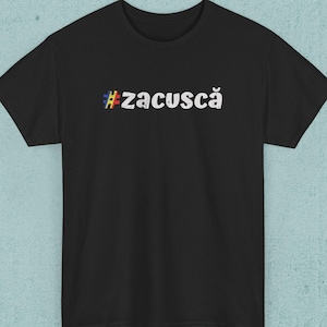 Zacusca Funny Romanian Traditional Food Shirt, Romania Foodie Tee, Unisex Cotton T-shirt, Gift for Romanian Friend Family