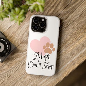 Adopt Don&#39;t Shop iPhone 15/16 Magnetic Tough Cases