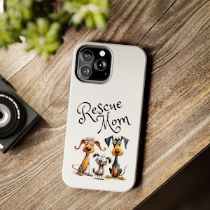 iPhone 13(s) and 14(s) Rescue Mom Tough Phone Cases