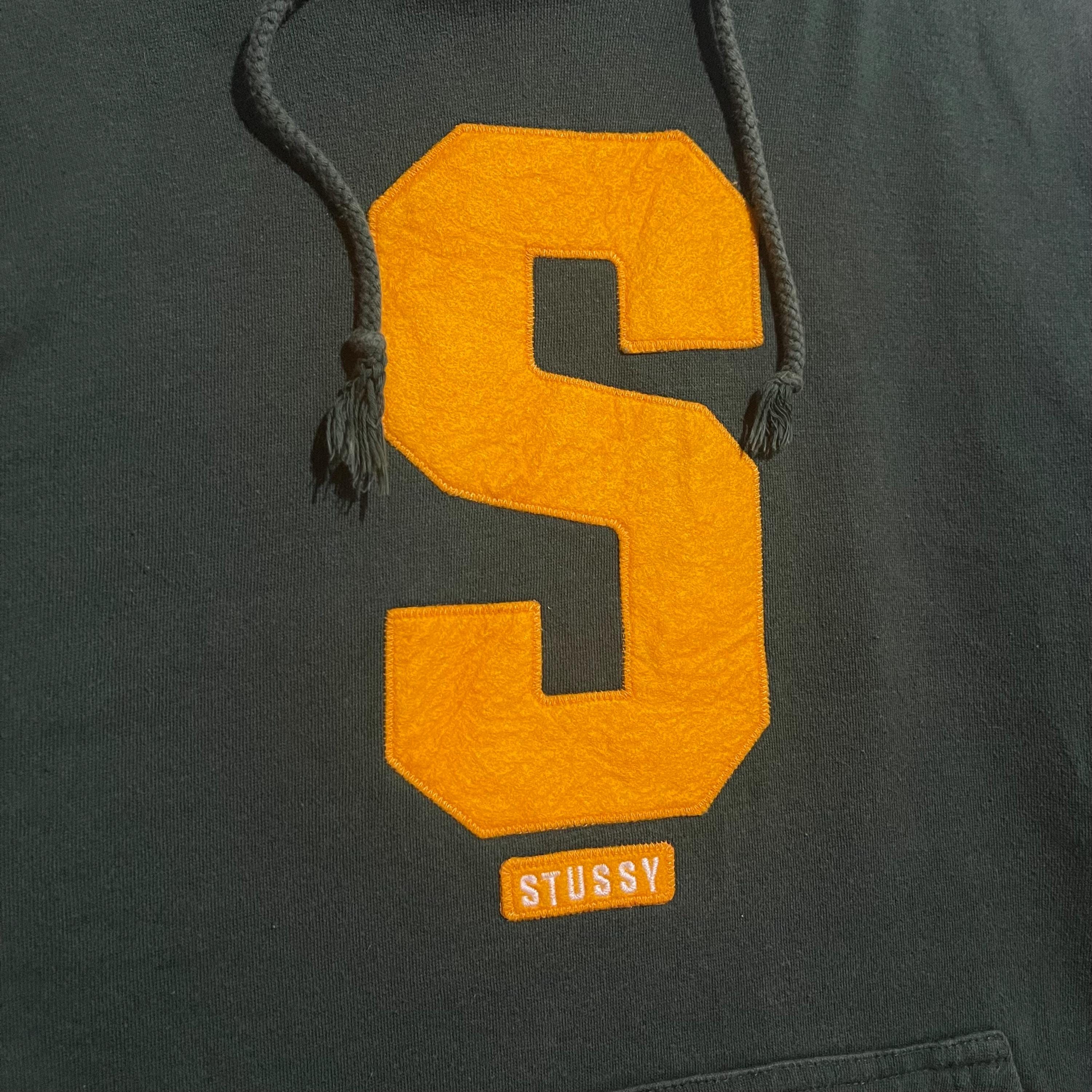 Vintage Stüssy Collegiate “S” Patch Hoodie (early 2000s) - Etsy
