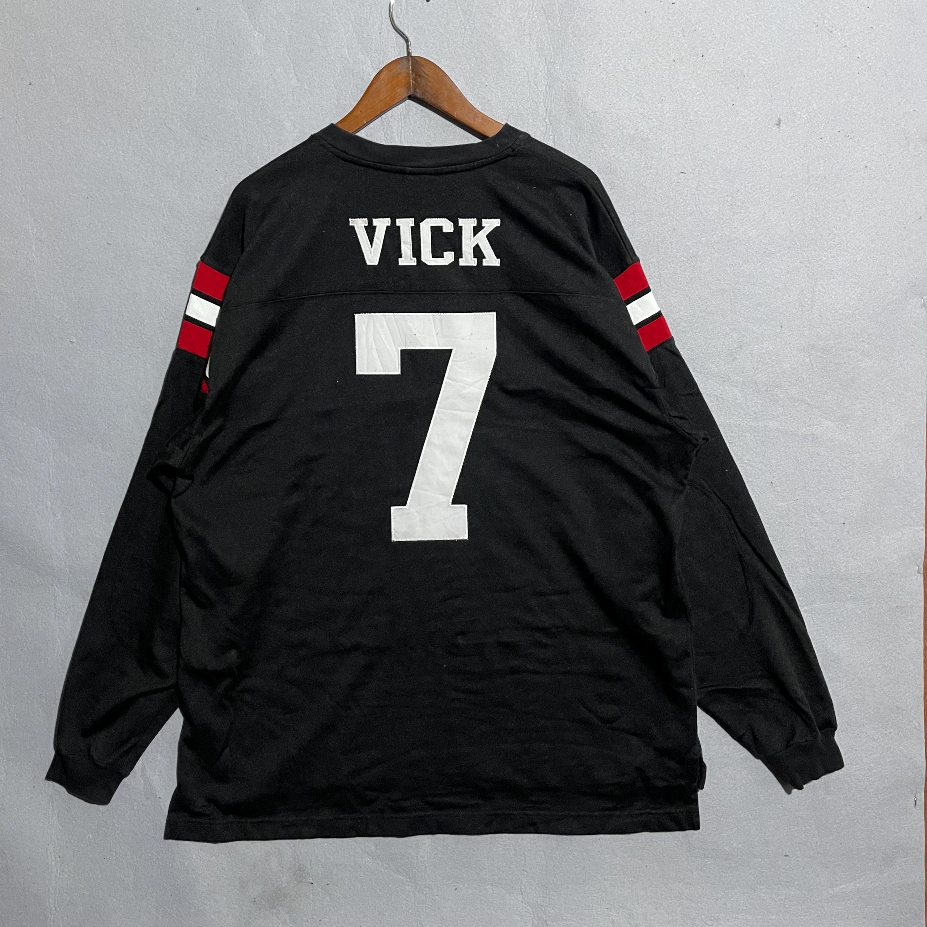 Vintage 2000s Michael Vick #7 Atlanta Falcons Long Sleeve Jersey