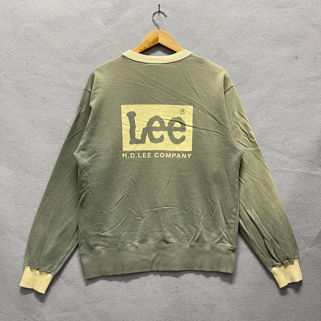 Vintage Lee H.D. Lee Company Sweatshirt: Sage Green Crewneck - Etsy
