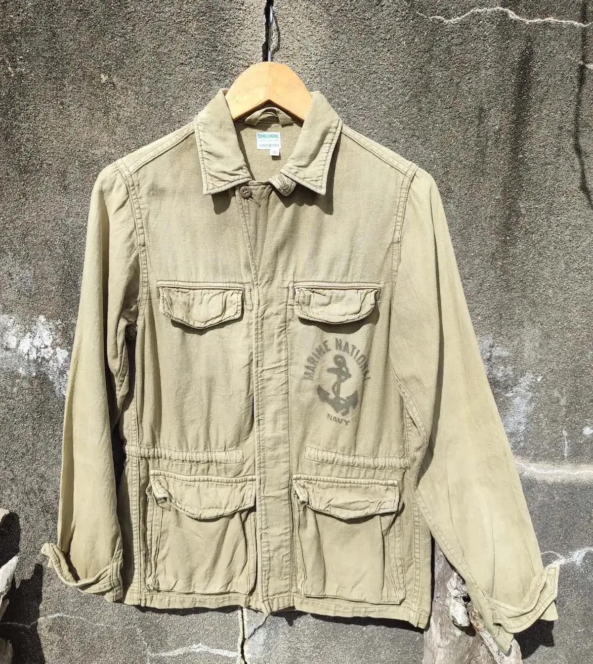 Denim & Dungaree US Navy Military Work Jacket Vintage Style - Etsy