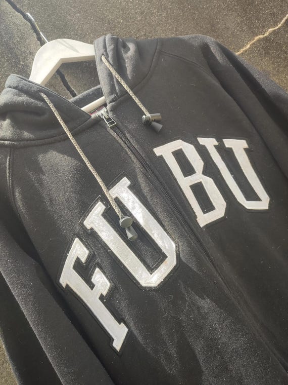 Vintage FUBU Sports Zip Hoodie - 90s Hip-hop Streetwear - Etsy