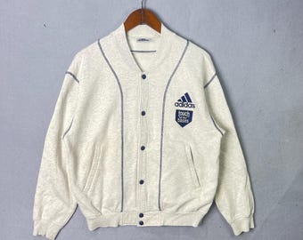 Veste vintage Adidas Touch All The Bases à pression