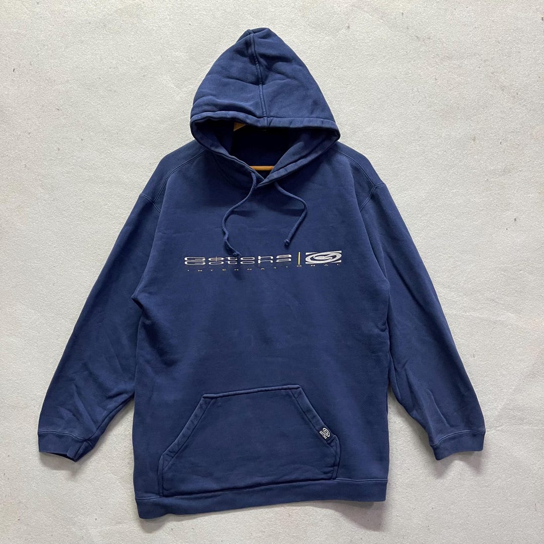 Gotcha Japanese Gotcha Logo Pullover Hoodie Navy Blue Japanese Streetwear - Etsy