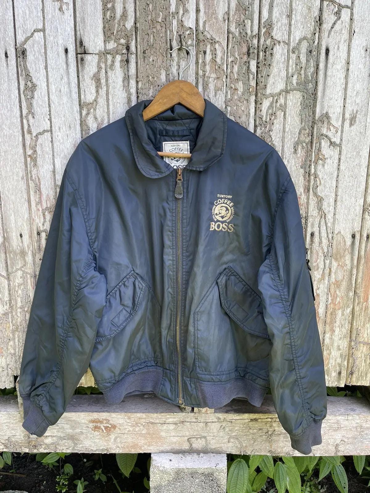 Vintage Suntory BOSS Coffee Bomber Jacket – Japan Exclusive - Etsy