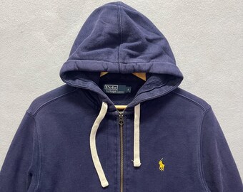 Vintage Polo by Ralph Lauren Full-zip Hoodie – Navy (size S
