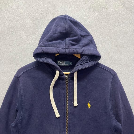Vintage Polo by Ralph Lauren Full-zip Hoodie – Navy (size S