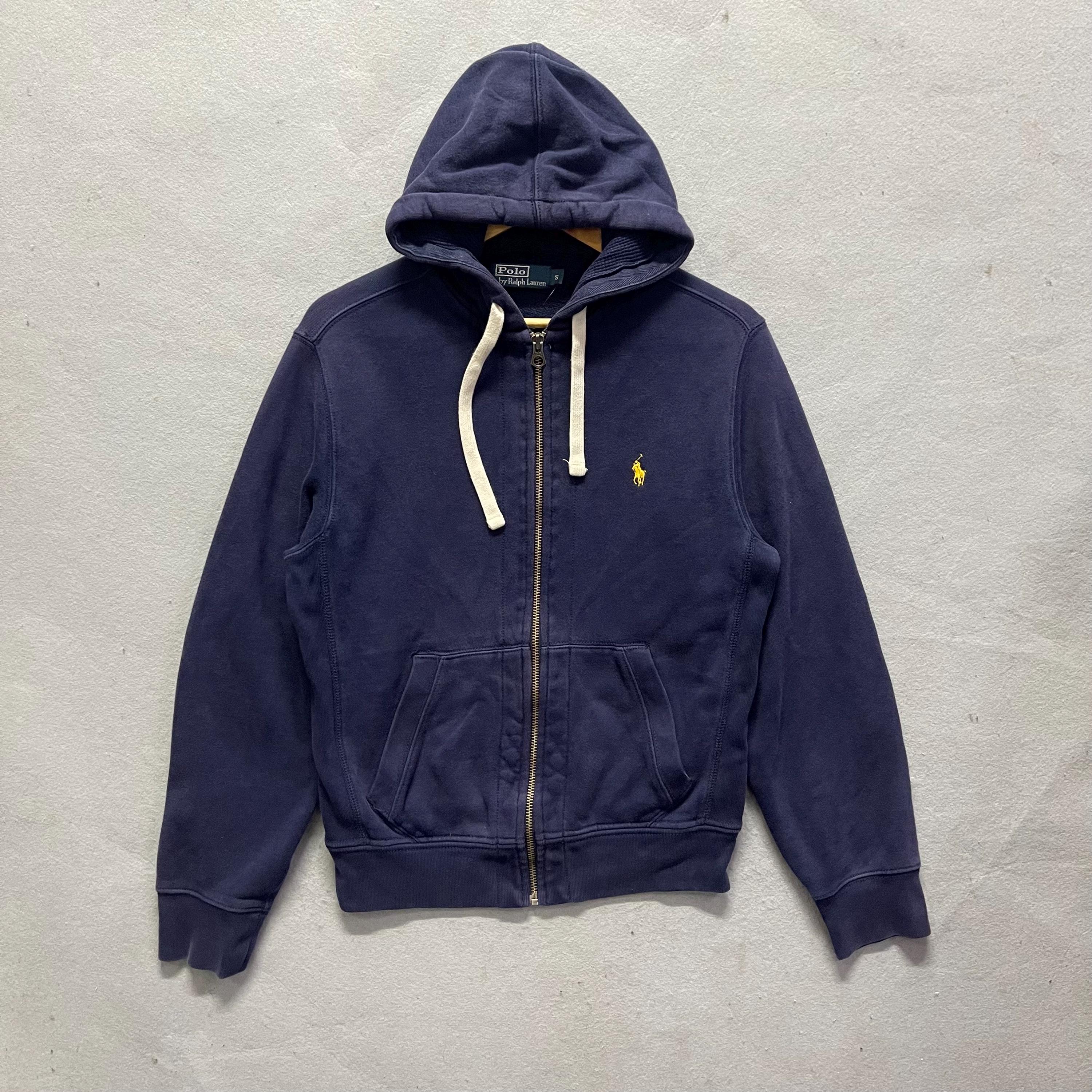 Vintage Polo by Ralph Lauren Full-zip Hoodie – Navy (size S) - Etsy UK