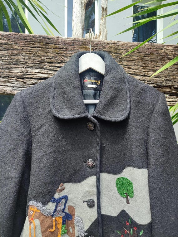 Ameri vintage】WOOL RIDERS COAT vintage riding coat products for