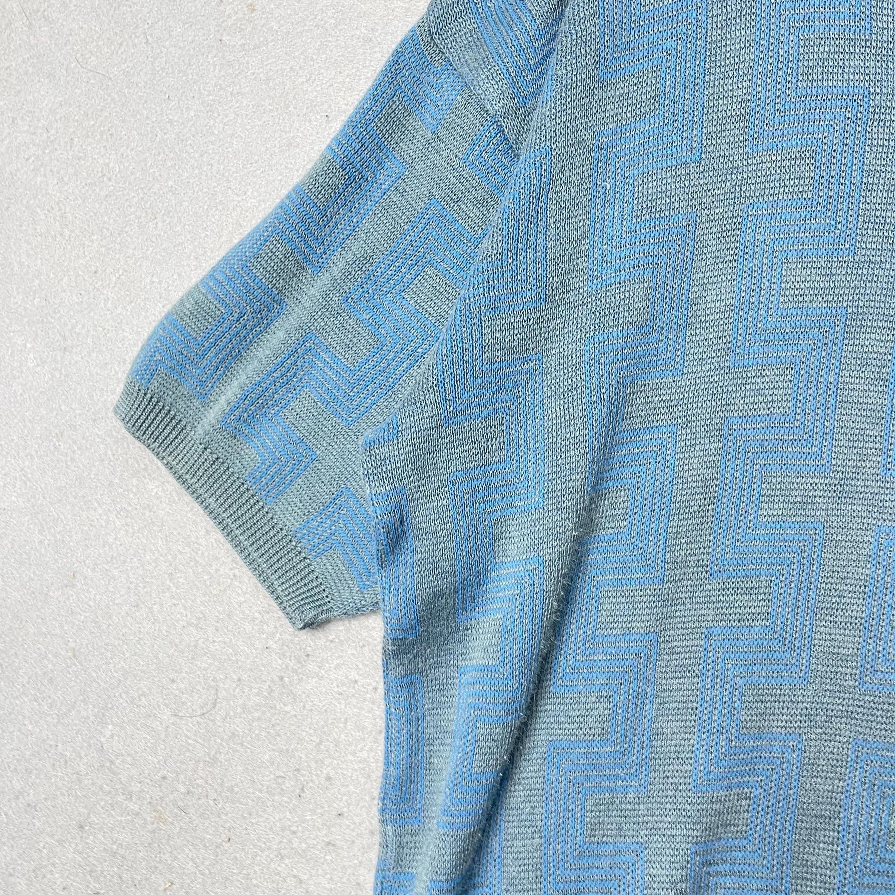 Buy Vintage Yves Saint Laurent Tricots Pattern Knit Sweater