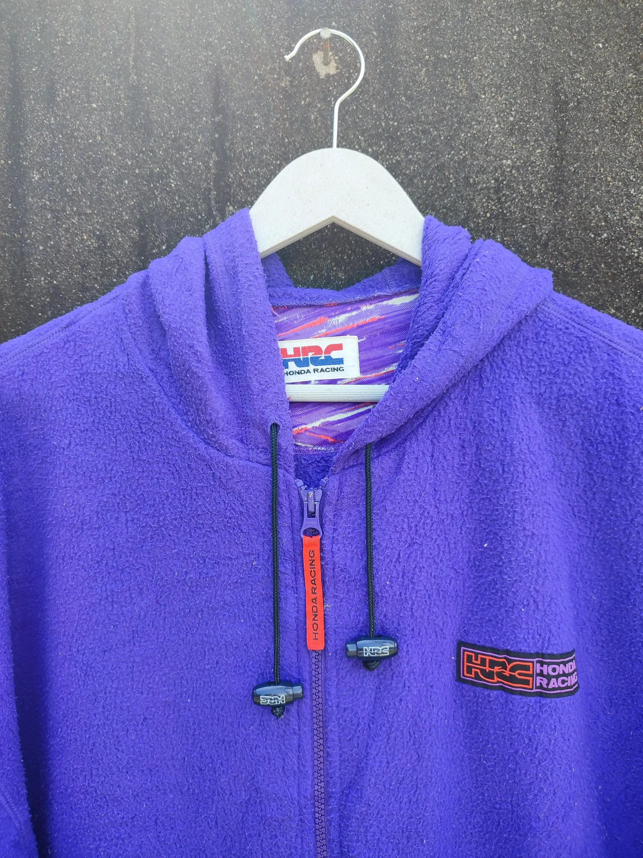 Vintage HRC Honda Racing Fleece Hoodie – Purple (M/L) - Etsy