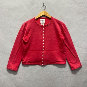 90s ~00s Vintage agnès b Sweat Cardigan Vintage Agnes B Snap Cardigan - Made in France - Size 2 - Etsy