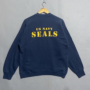 Vintage 1990s US Navy Seals Sweatshirt Military Crewneck - Etsy