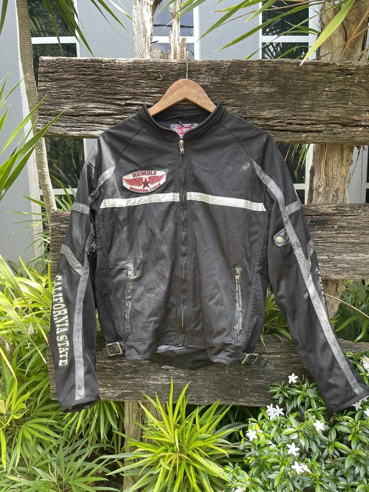 ランブルメッシュモーターサイクルジャケット カリフォルニア州 