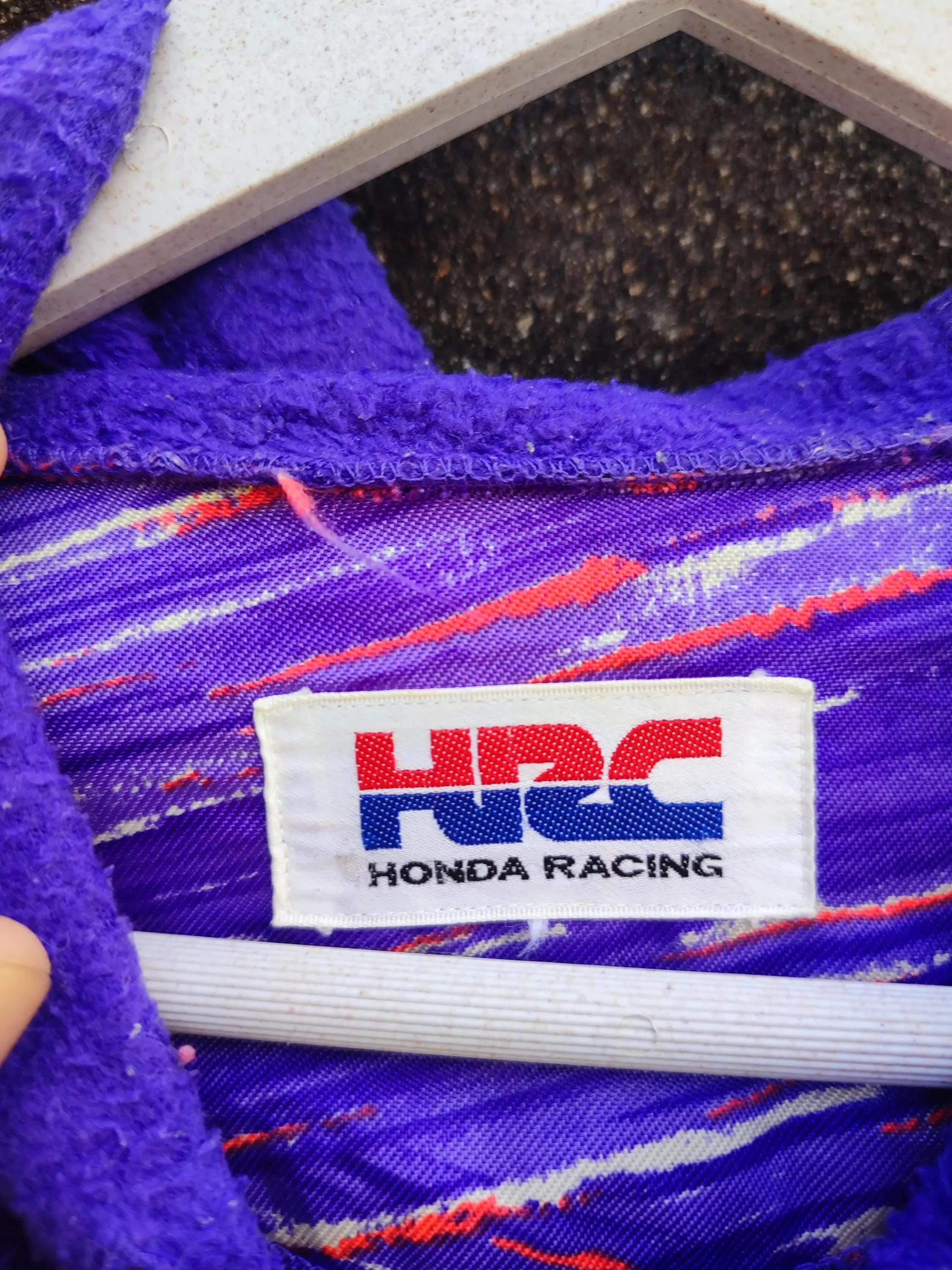Vintage HRC Honda Racing Fleece Hoodie – Purple (M/L) - Etsy